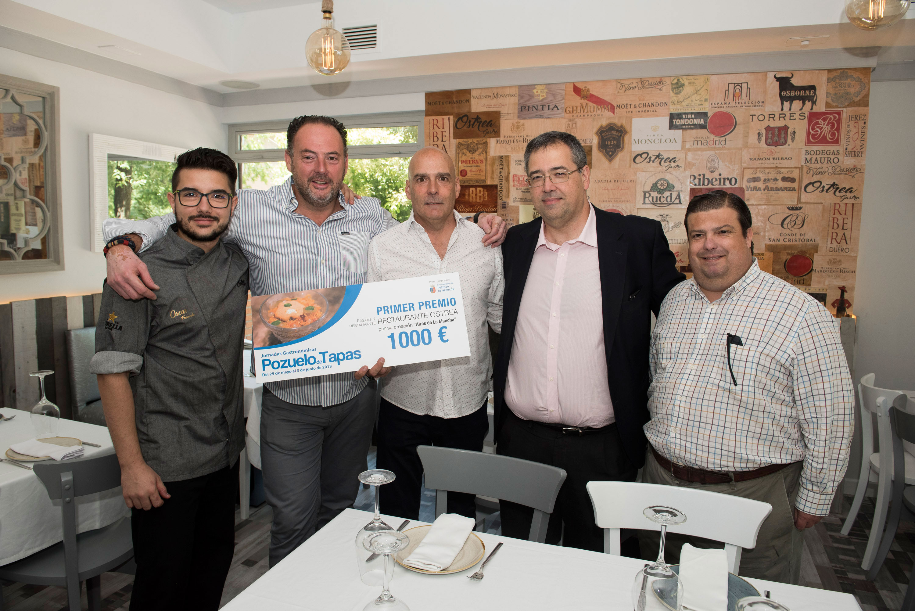 Primer premio Pozuelo de Tapas