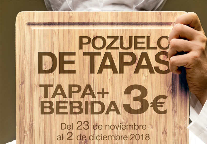 Cartel Pozuelo de Tapas noviembre 2018