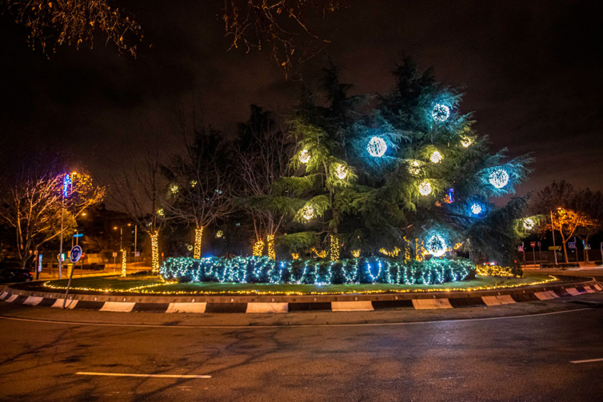 Iluminación navideña en Pozuelo de Alarcón