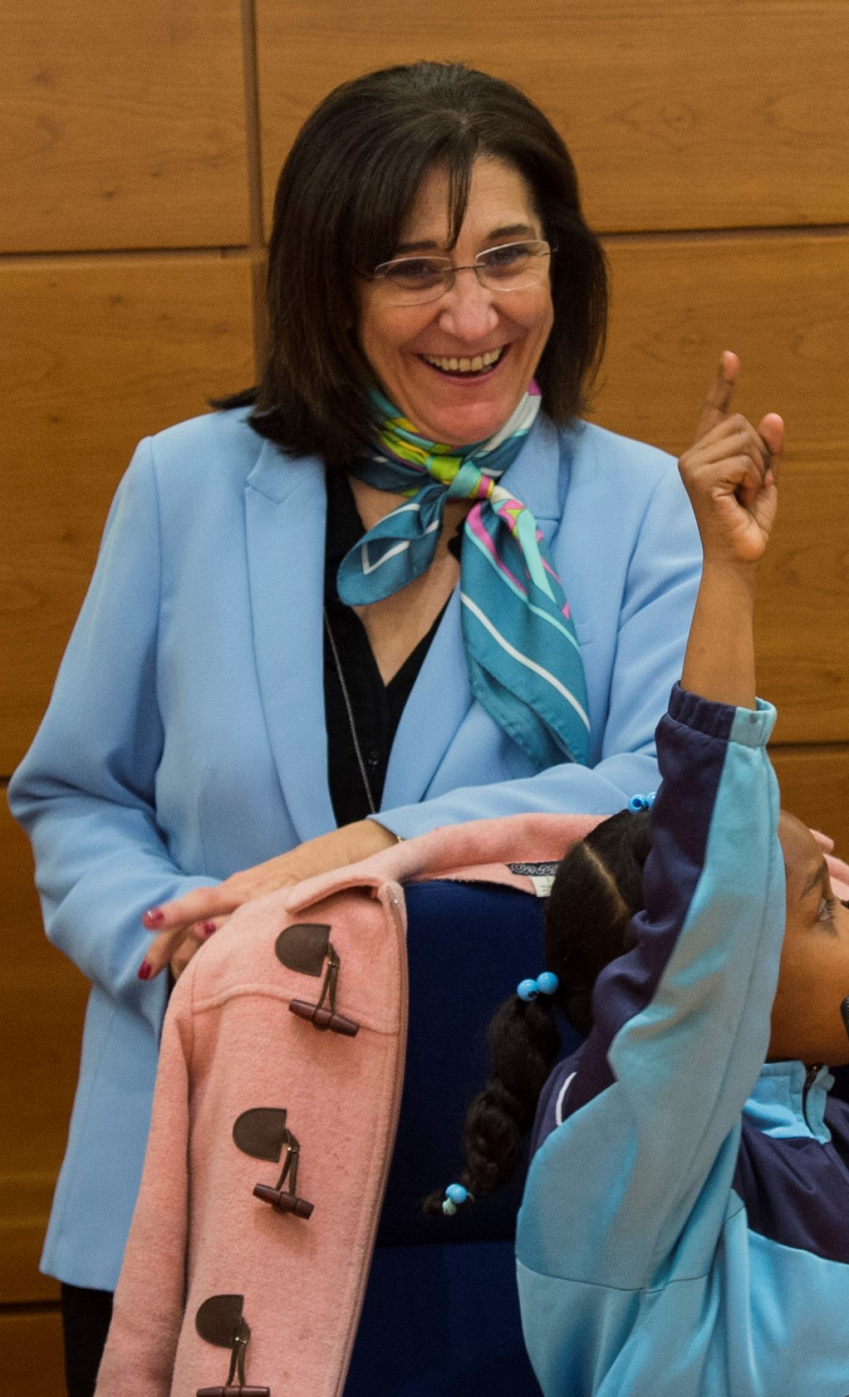 Susana Pérez Quislant en el Ayuntamiento de Pozuelo de Alarcón