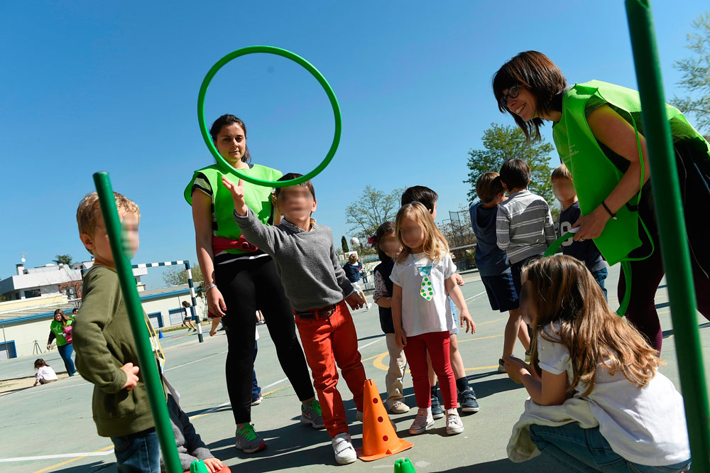 Niños jugando