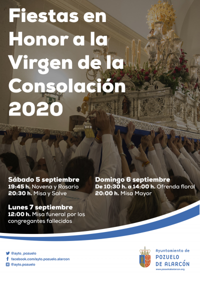 Cartel Fiestas de la Consolación 2020