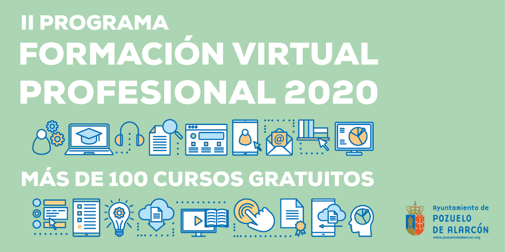 cartel formación virtual
