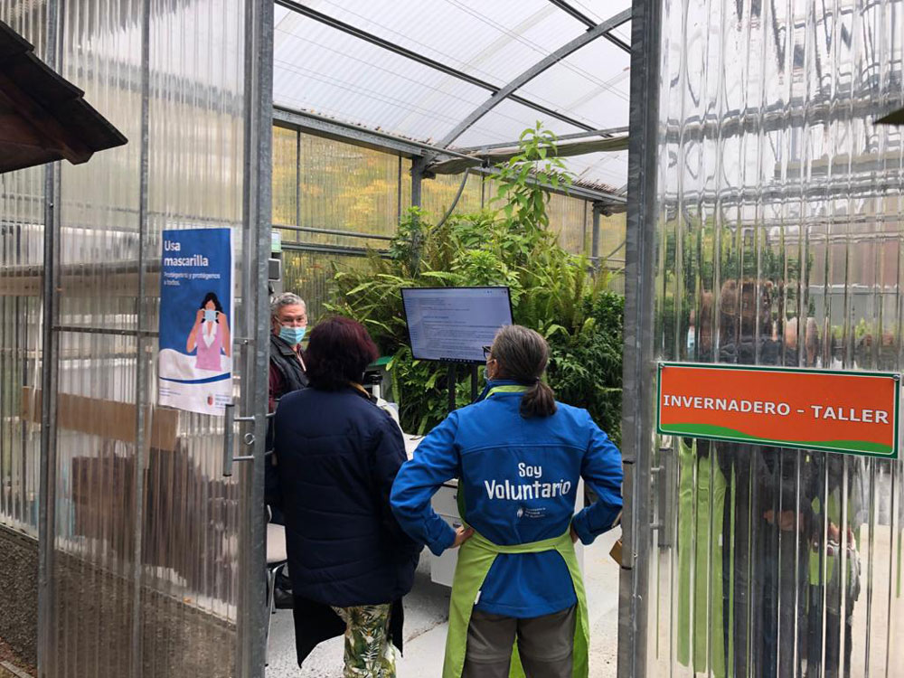 Invernadero del Aula de Educación Ambiental