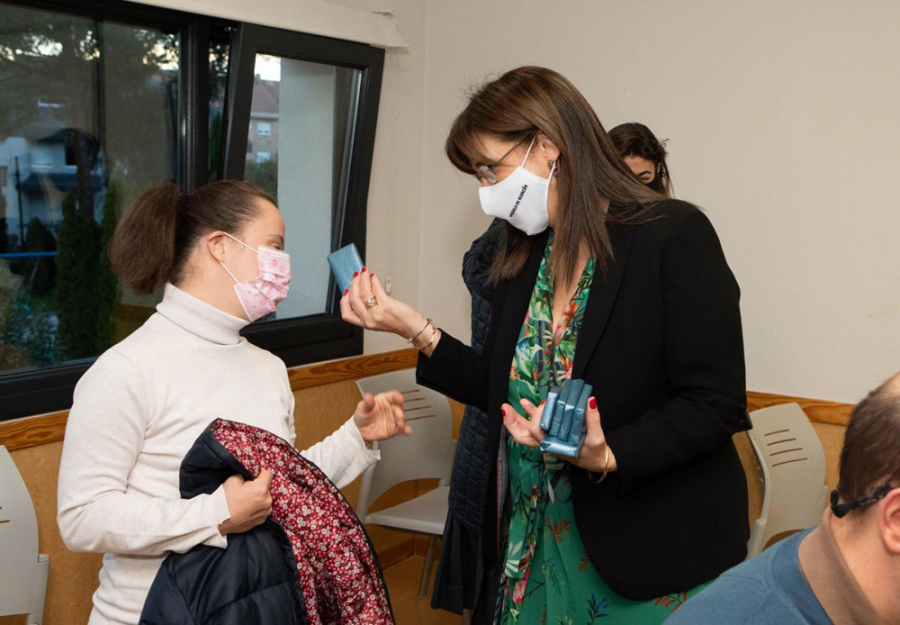 La alcaldesa en la conmemoración del Día Internacional de la Discapacidad