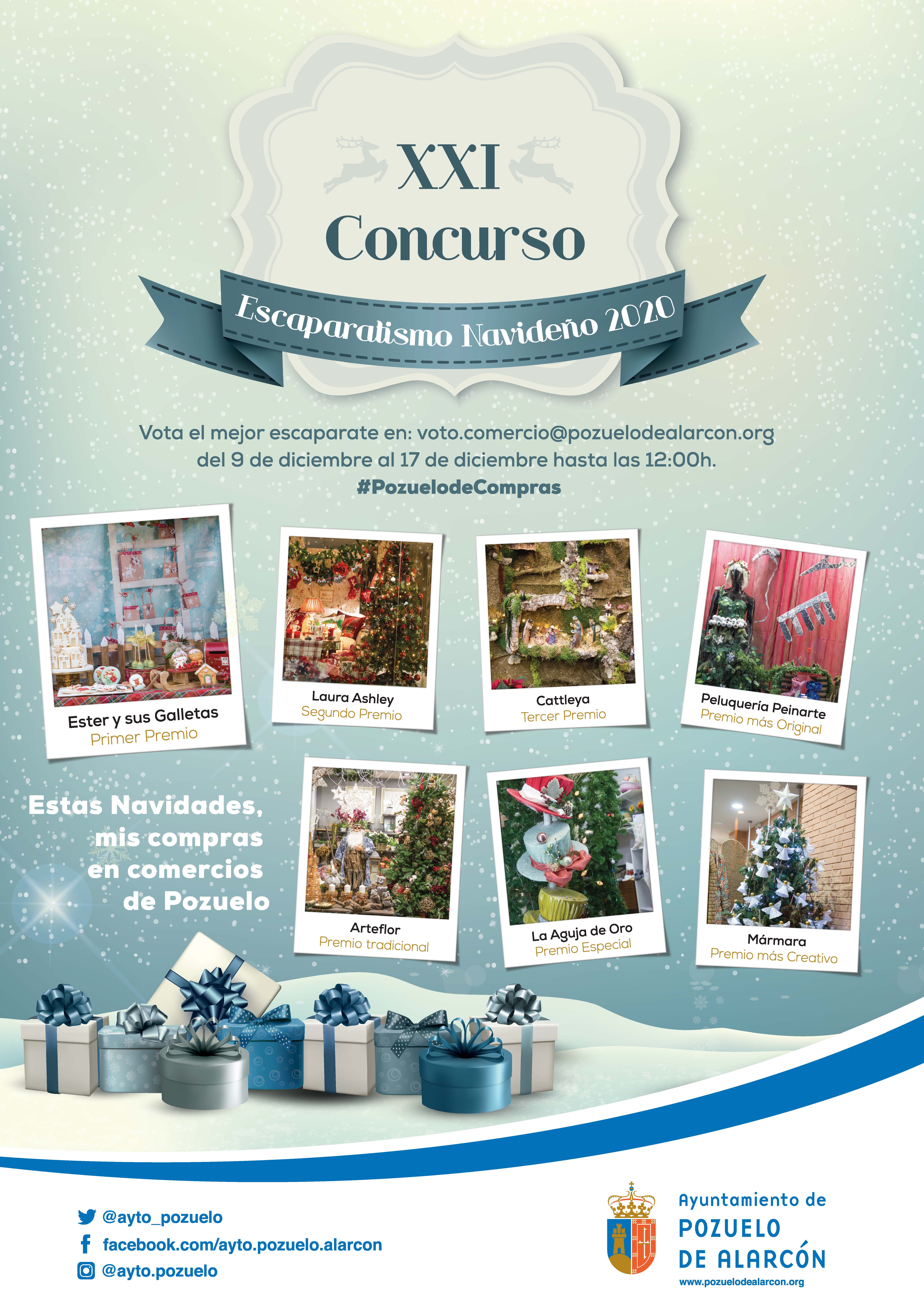 CARTEL CONCURSO ESCAPARATISMO 2020