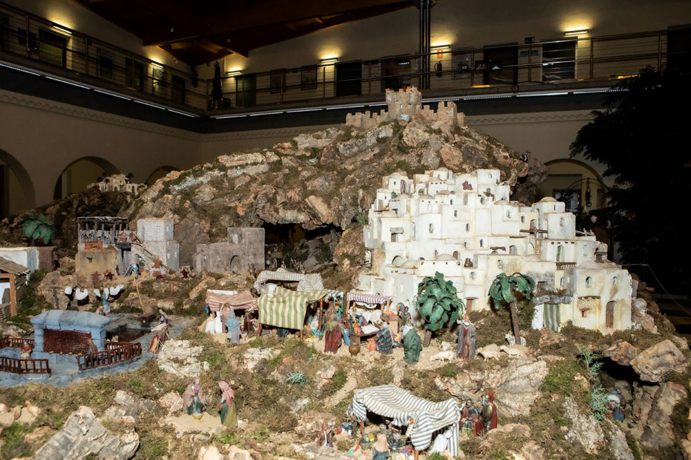 Gran Belén instalado en el Ayuntamiento de Pozuelo de Alarcón