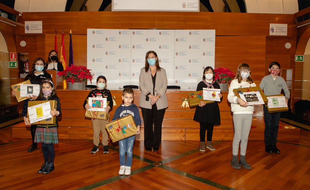 Entrega de Premois Concursos escolares navideños