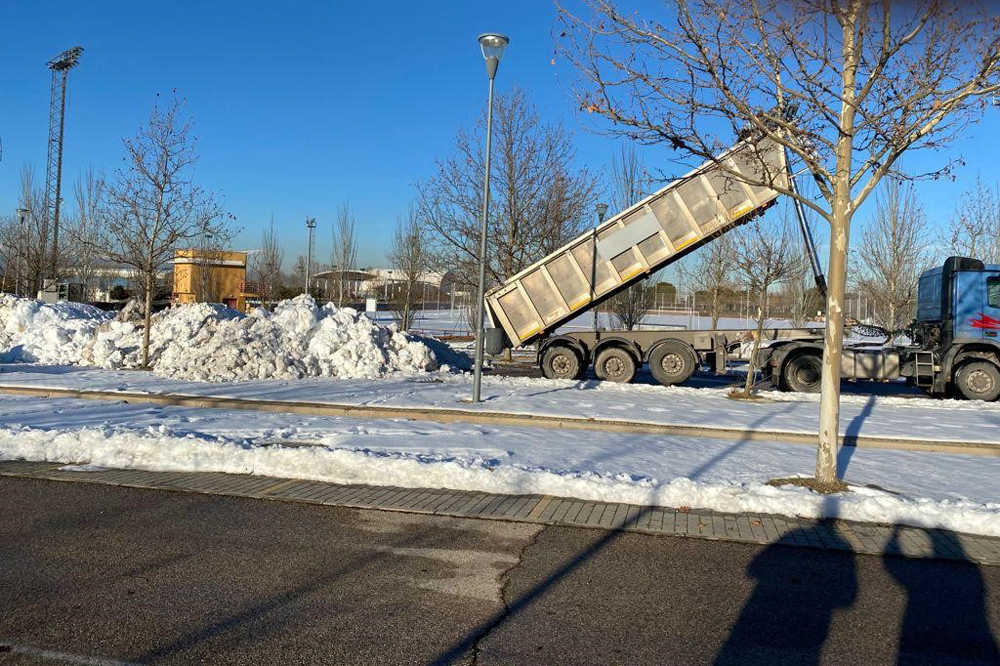 Retirada de nieve