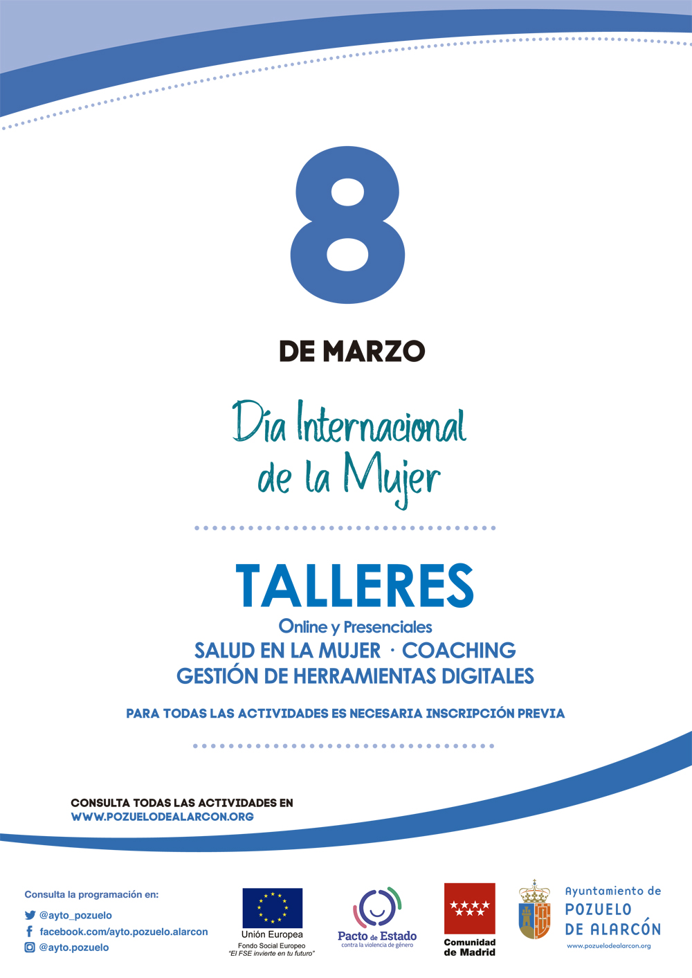 Cartel 8 de marzo Día Internacional de la Mujer 2021