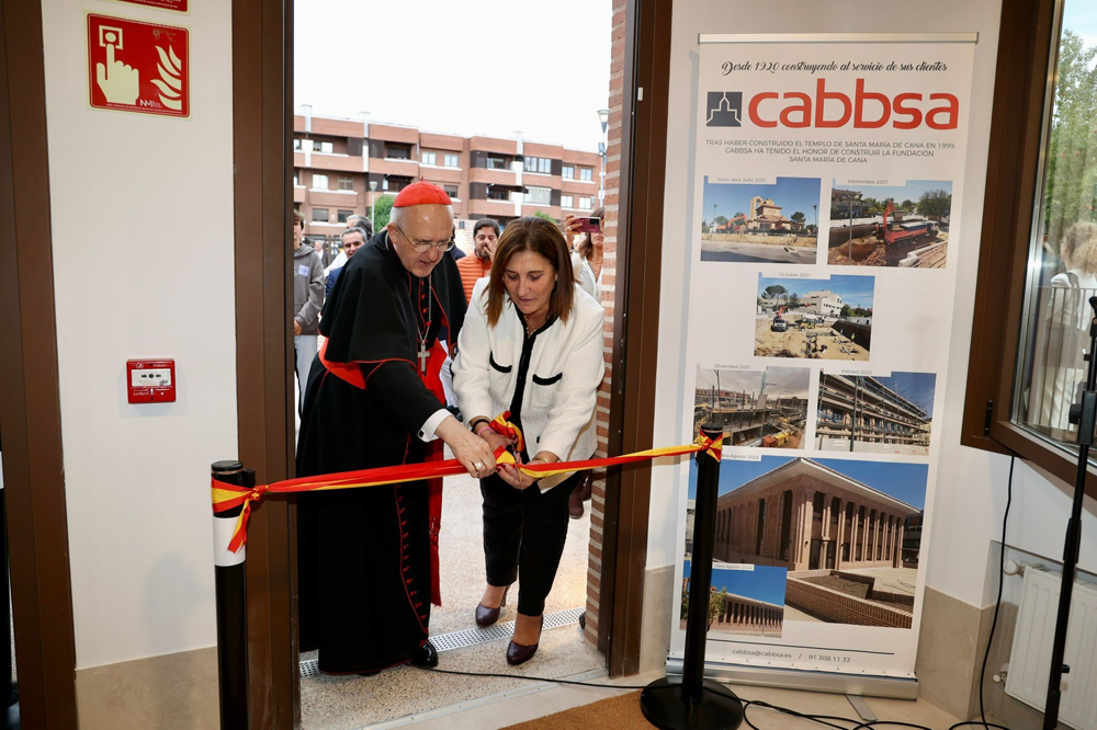 Inauguración edificio Fundación Caná