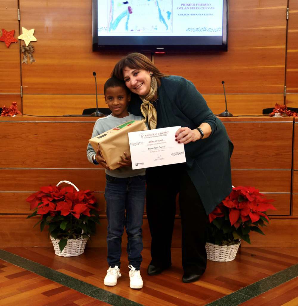 Entrega de premios concurso de navidad 2022