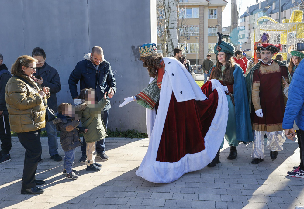 Entrega de cartas a los Reyes Magos