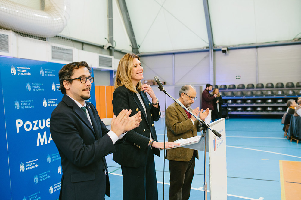Comida de Navidad con los mayores de Pozuelo