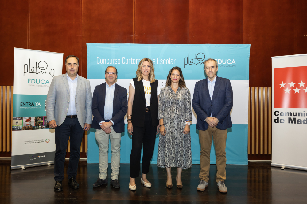 Entrega de premios del II Concurso de Cortometrajes Escolar Platino Educa