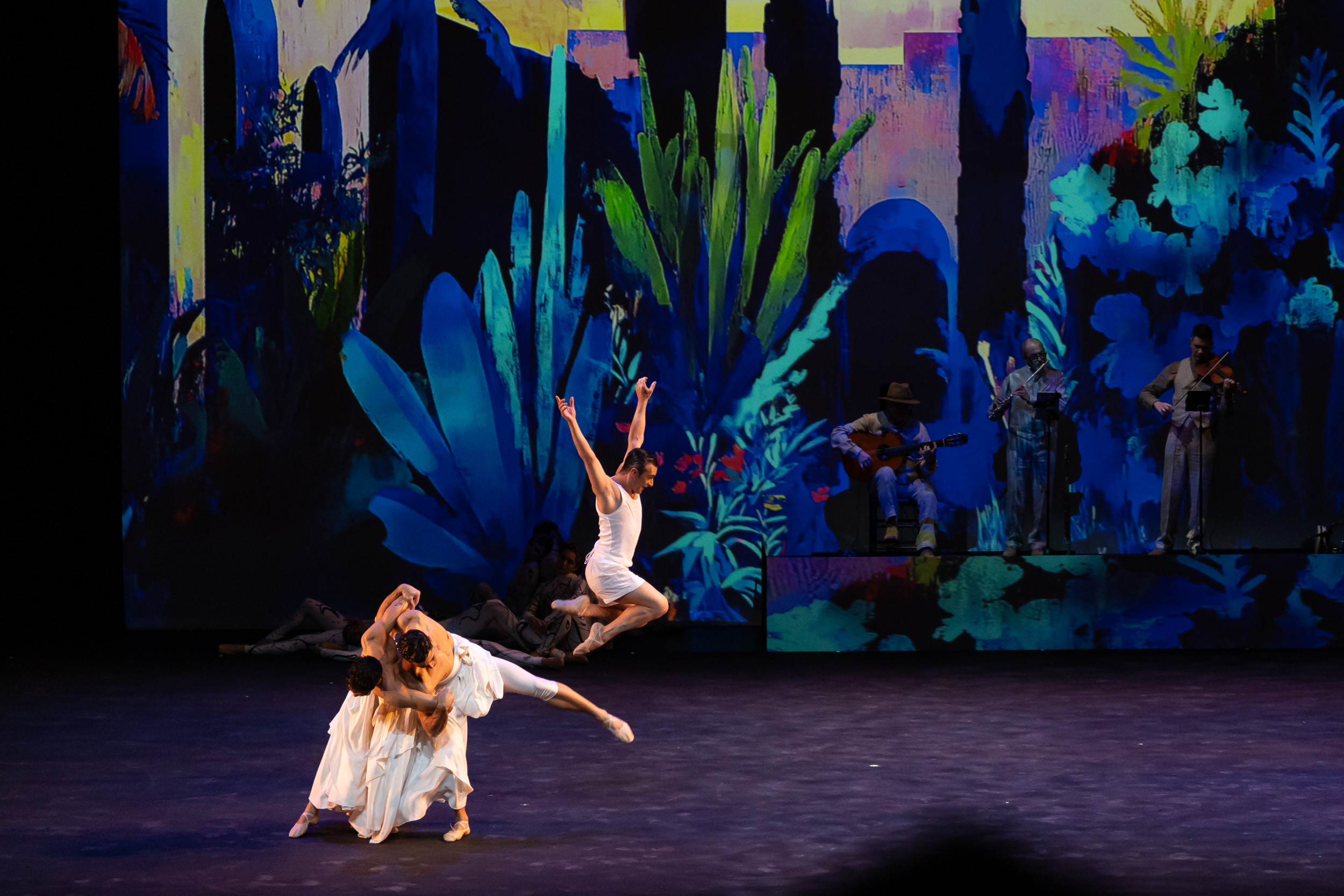 Momento de la obra "Romance sonámbulo" de la compañía Antonio Najarro