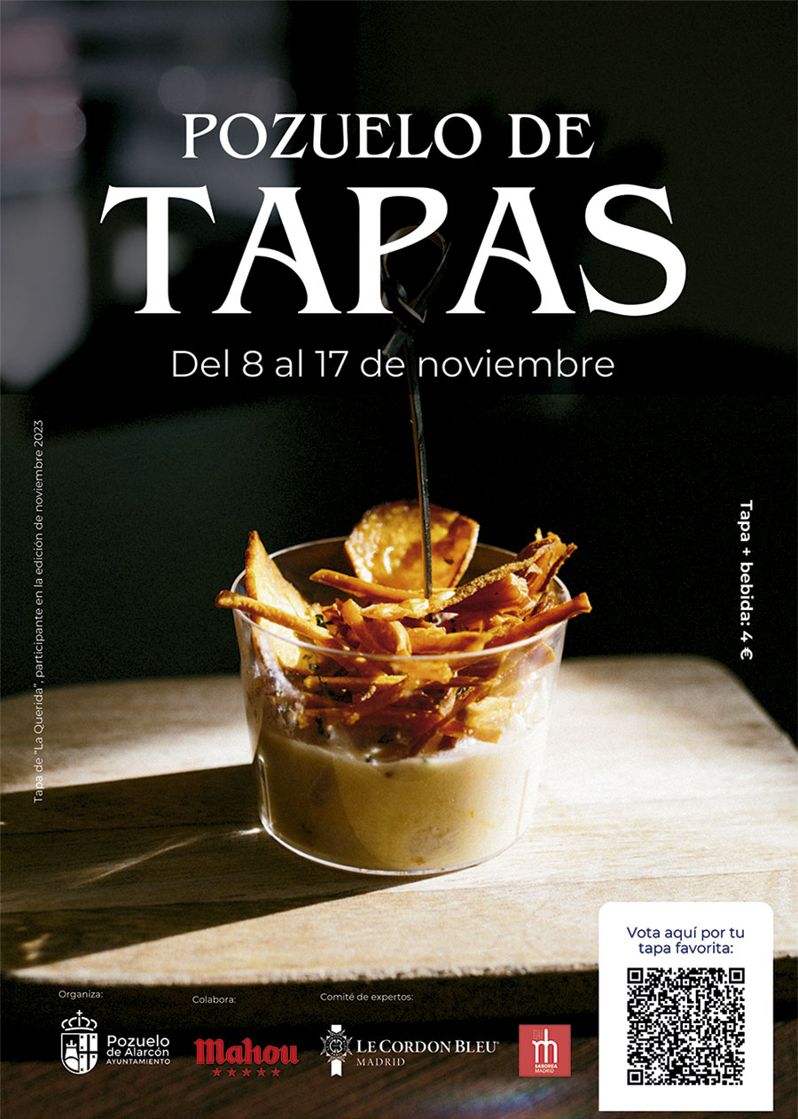 Cartel Pozuelo de Tapas noviembre 2024