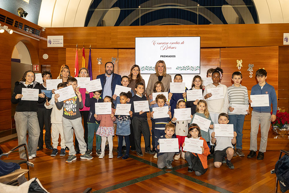 Entrega de premios Concurso escolar navideño