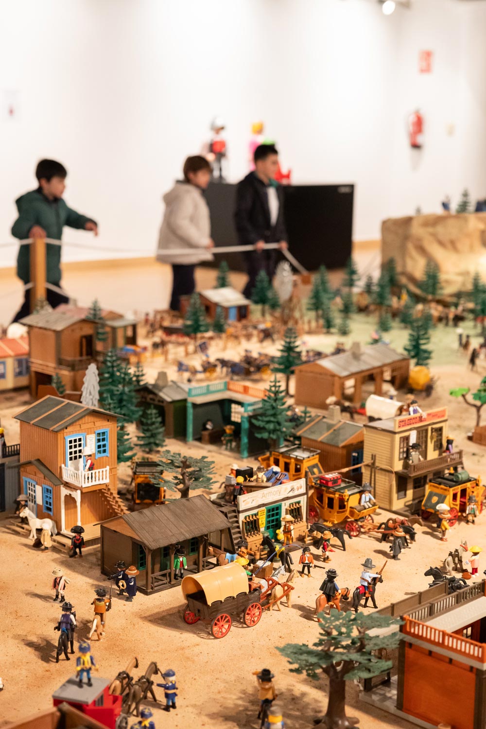 Inauguración exposición Playmobil