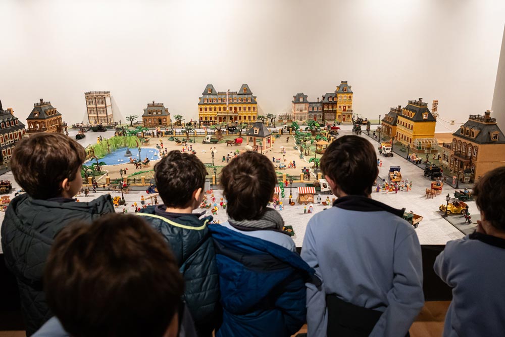 Inauguración exposición Playmobil