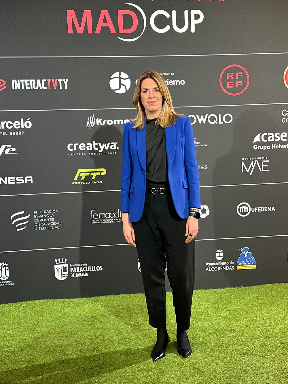 La alcaldesa asiste a la presentación de Madcup 2025