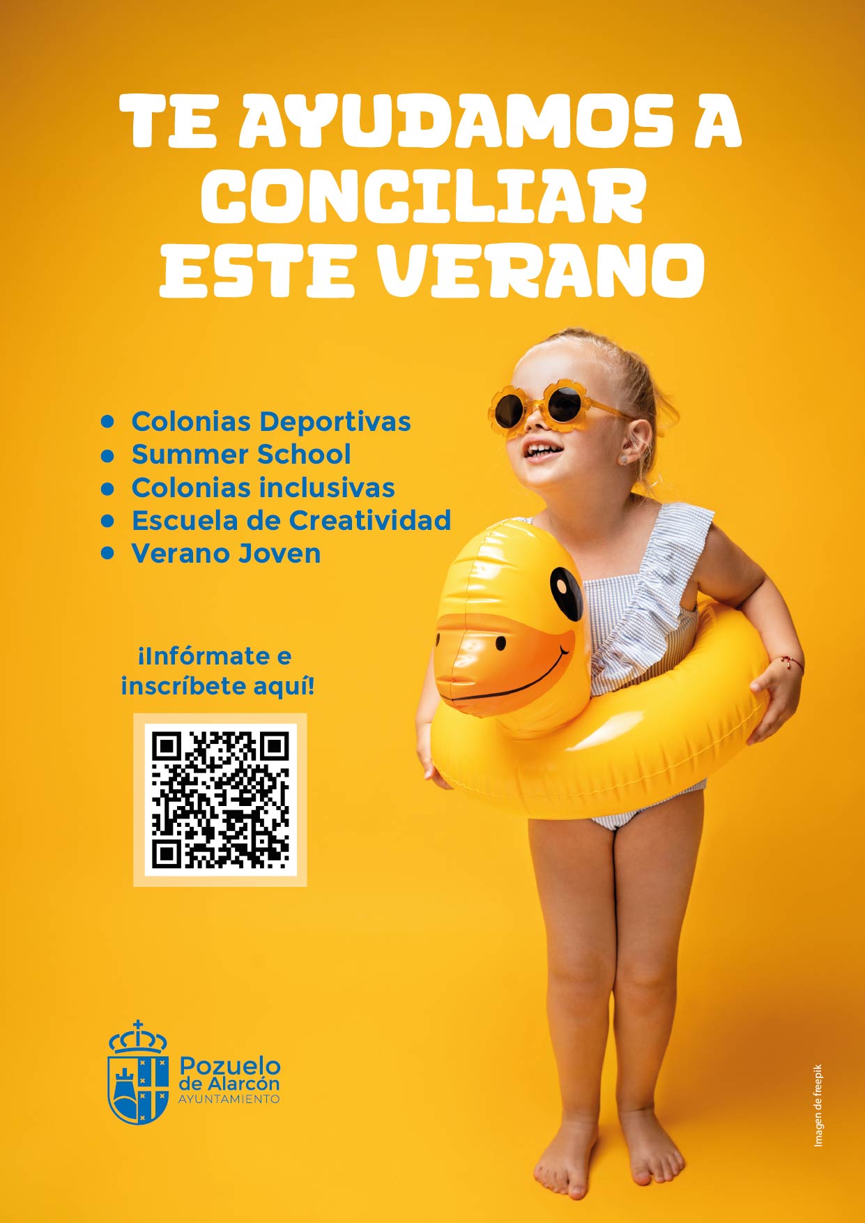 Cartel Campamentos de verano 2025