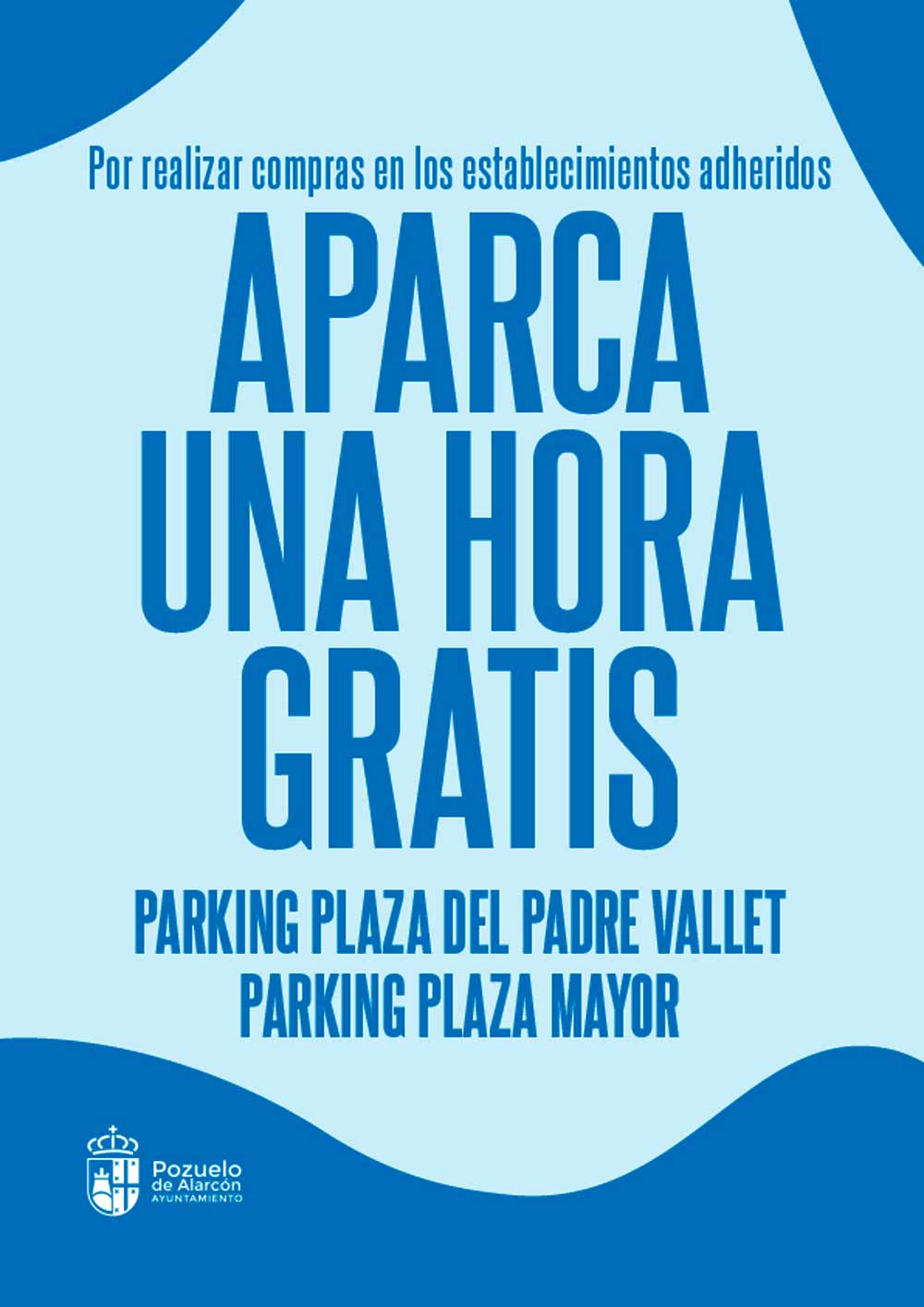Aparcamiento 1 hora gratuita