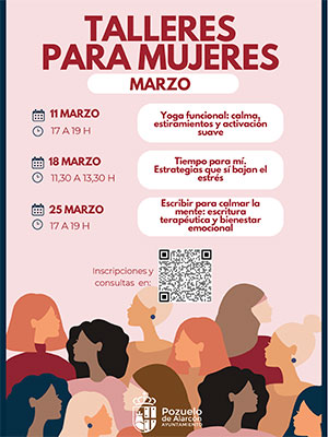 Programación de talleres marzo 2026