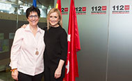 La alcaldesa de Pozuelo, Susana Pérez Quislant junto a la presidenta de la Comunidad de Madrid Cristina Cifuentes (Se abre en ventana nueva)