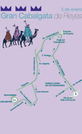 Recorrido Cabalgata de Reyes (Se abre en ventana nueva)