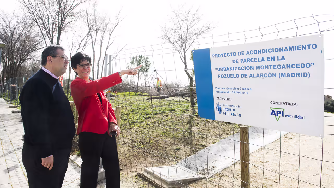 La alcaldesa y el concejal de Medio Ambiente visitan la zona
