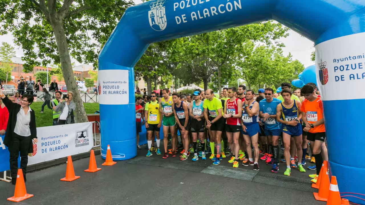 Salida de la carrera popular