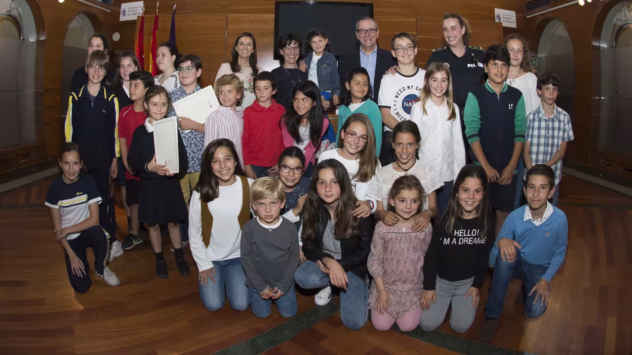 Premiados del concurso de educación y seguridad vial