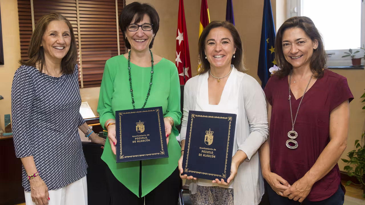 Firma del convenio con AFAN