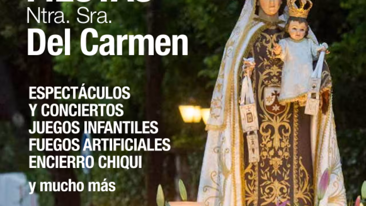 Espectáculos, conciertos, juegos infantiles y fuegos artificiales para celebrar las fiestas de Nuestra Señora del Carmen de Pozuelo Estación