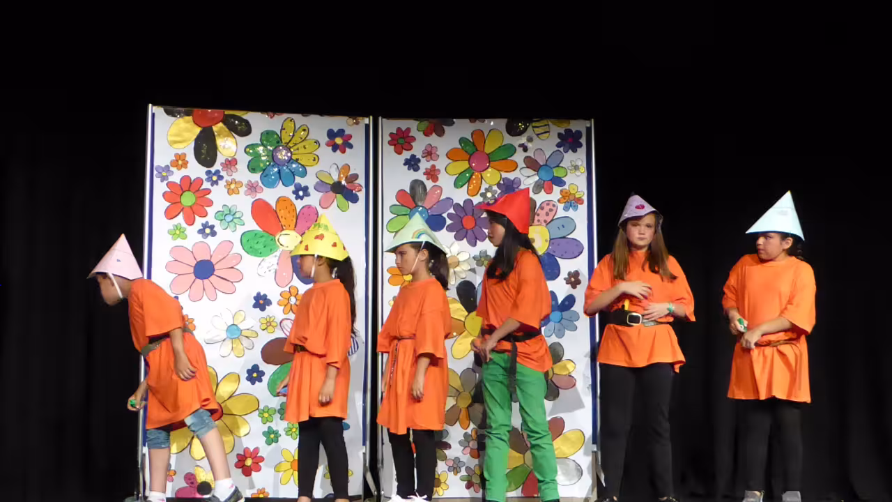 Las actuaciones de los escolares