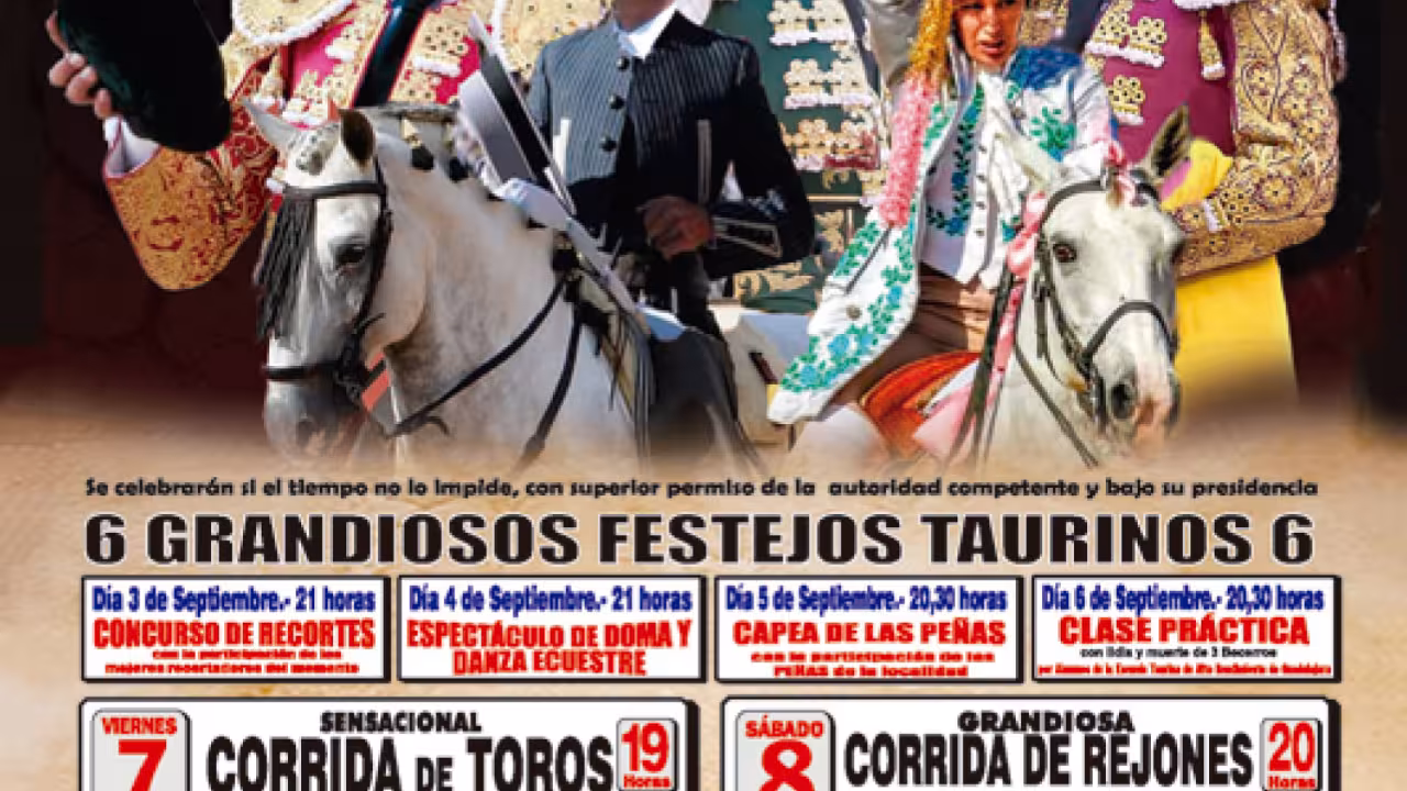 Cartel taurino 2018