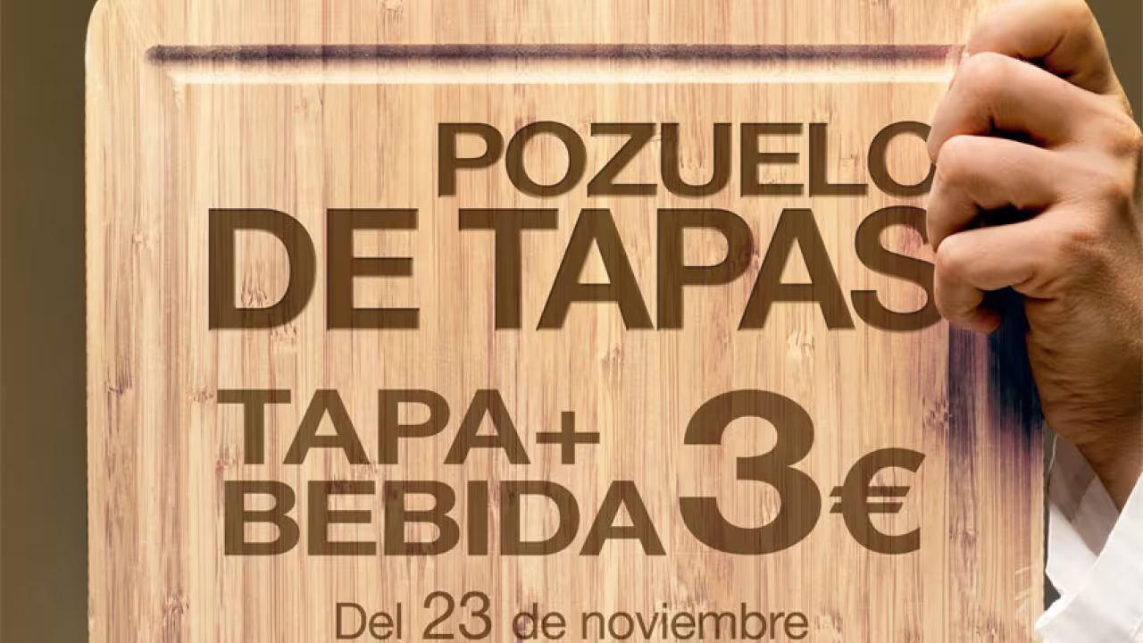 Cartel Pozuelo de Tapas noviembre 2018