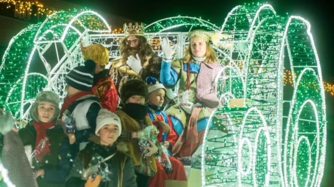 Una de las carrozas reales