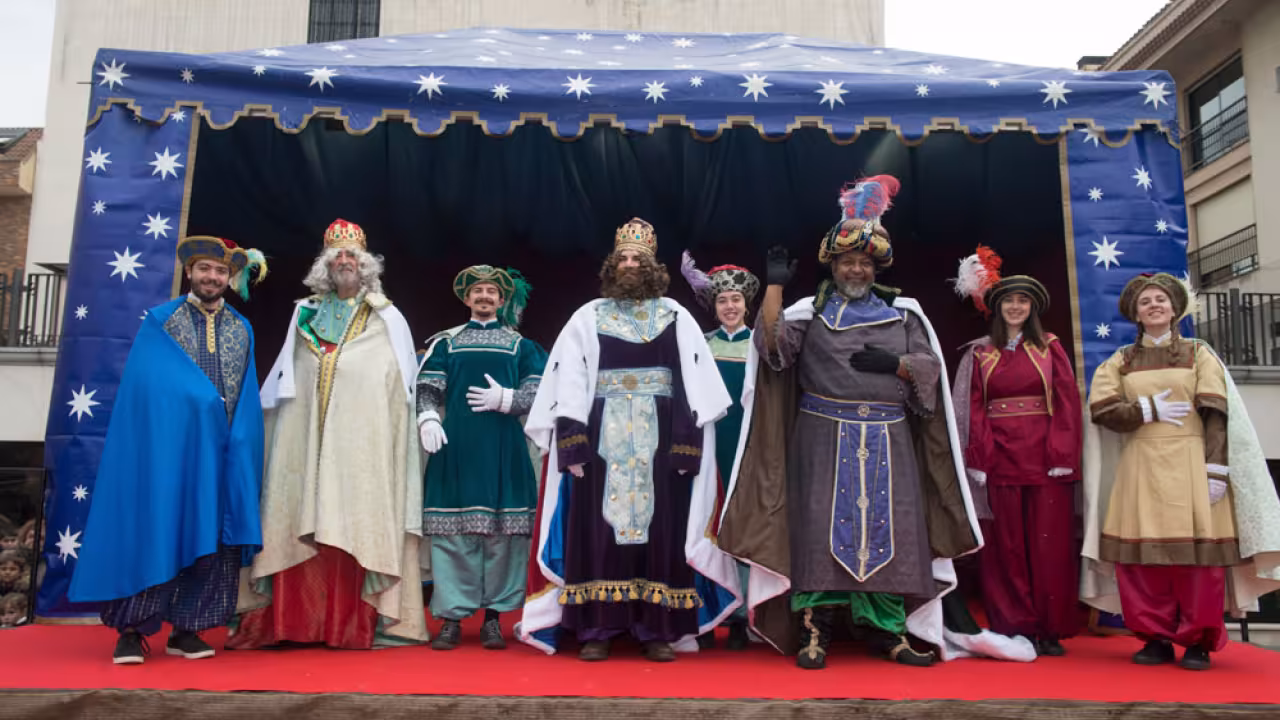 Sus Majestades Los Reyes Magos de Oriente
