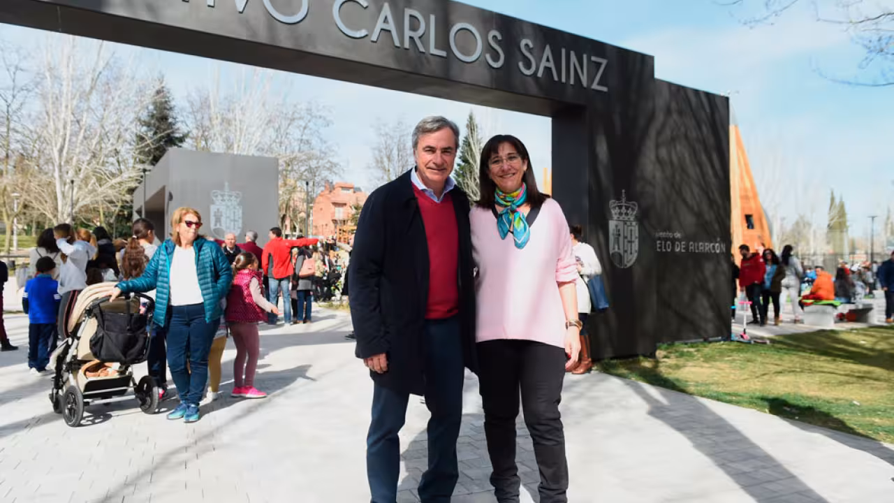 Inauguración del Parque Carlos Sainz
