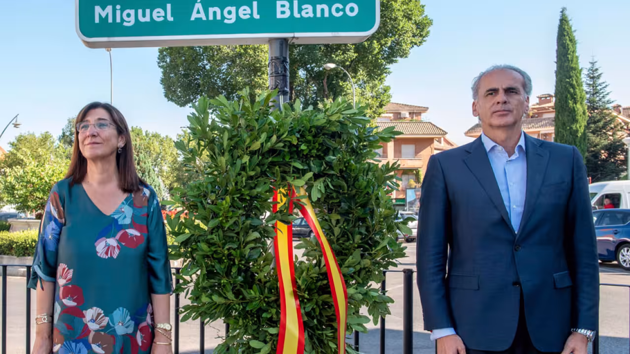 Acto de homenaje Miguel Ángel Blanco