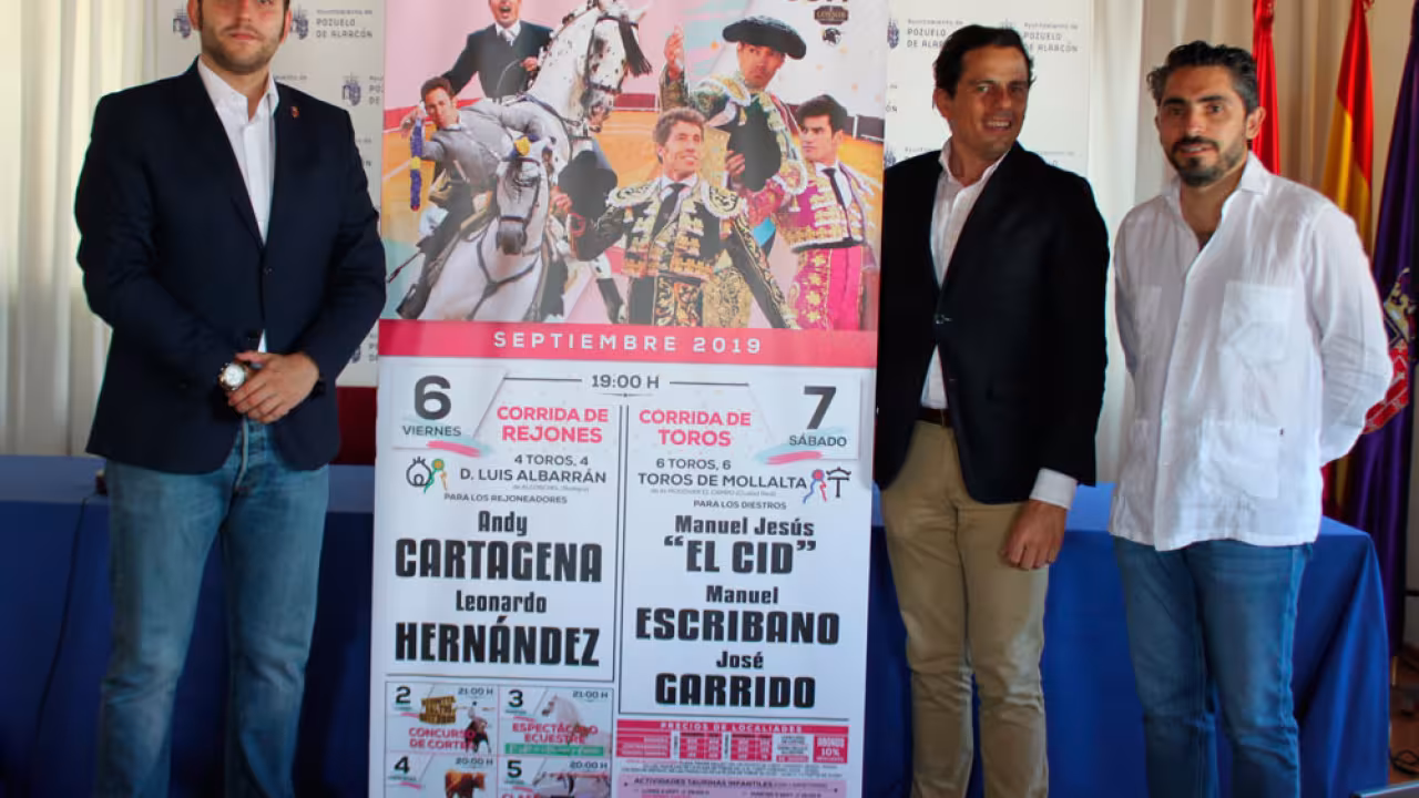 PResentación cartel taurino