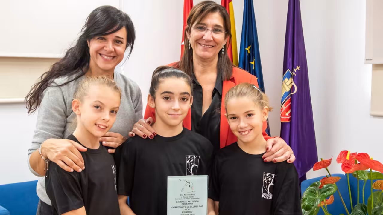 Campeonas gimnasia artística