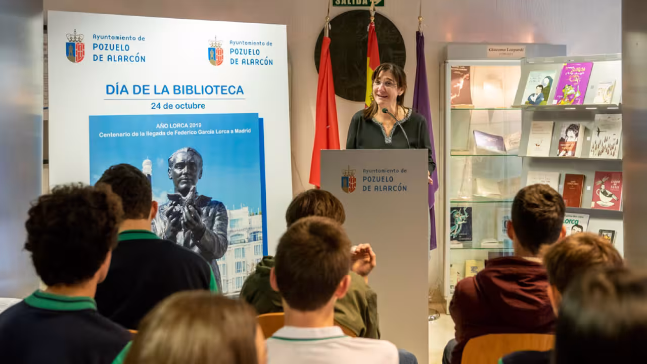 Susana Pérez Quislant presenta la programación del Día de la Biblioteca