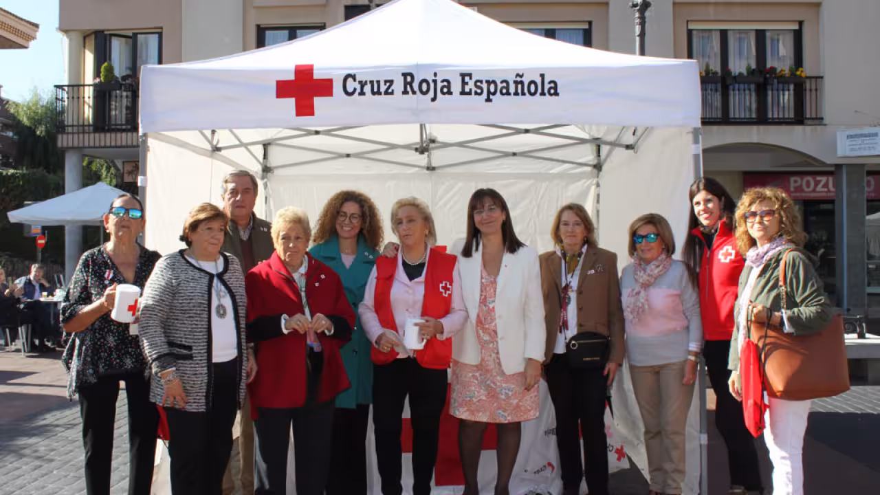 Susana Pérez Quislant en el Día de la Banderita