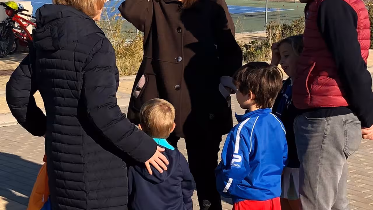 La alcaldesa en la Ciudad Deportiva Valle de las Cañas