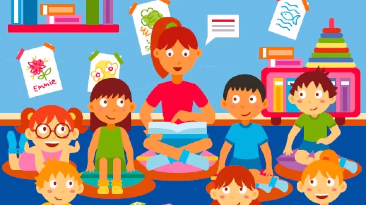 Cartel de La hora del cuento