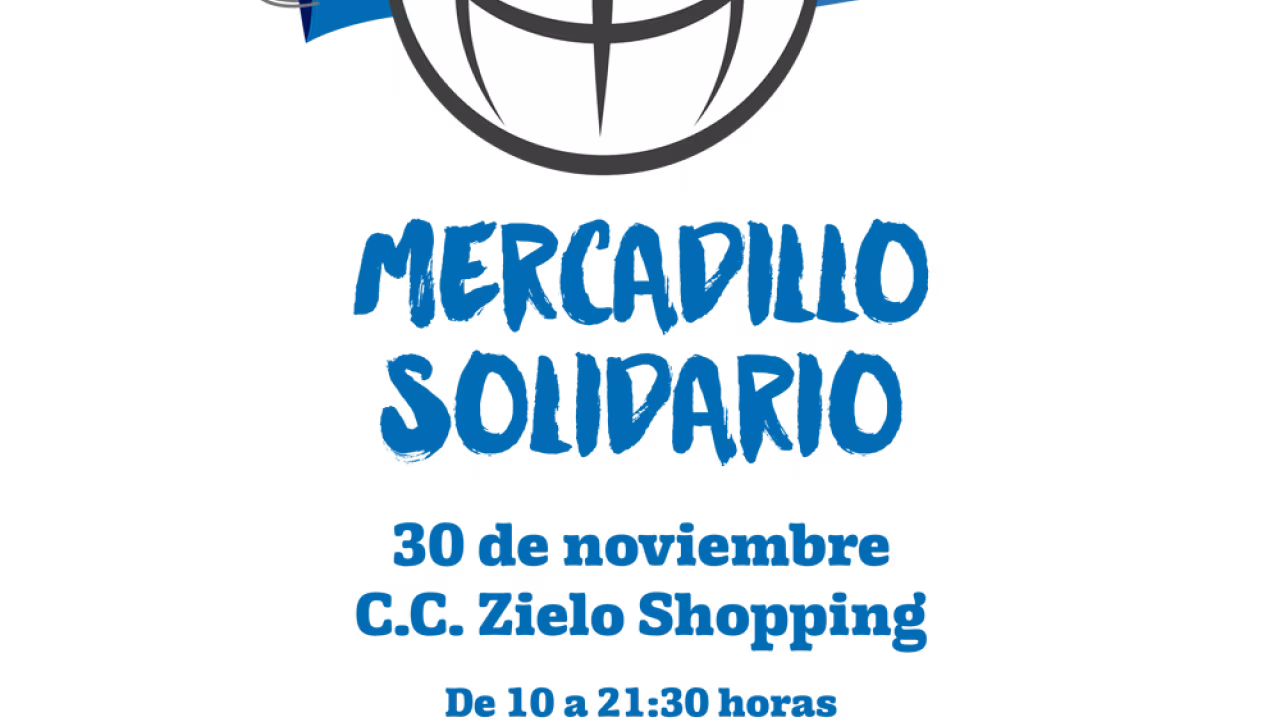 Cartel Mercadillo Solidario