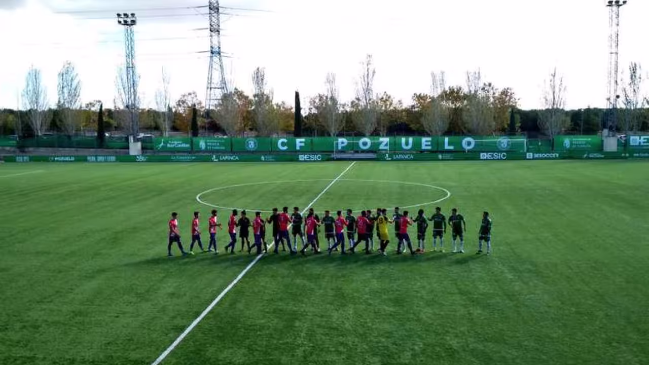 Empate a 2 del CF Pozuelo en casa frente al AD Torrejón